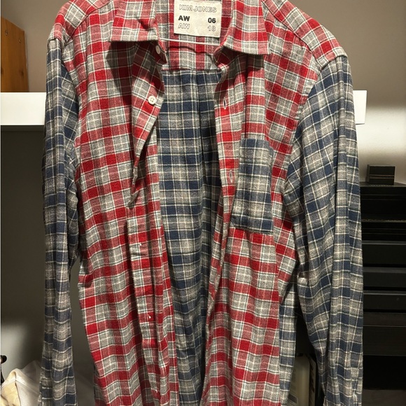 Vintage Funnel shirt Kim Jones x GU japan size L - Picture 6 of 8